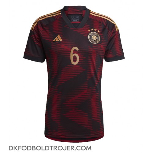Billige Tyskland Joshua Kimmich #6 Udebane Fodboldtrøjer VM 2022 Kortærmet